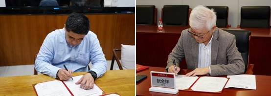 我院与东吴大学老王论坛
交换生合作约定书成功签署