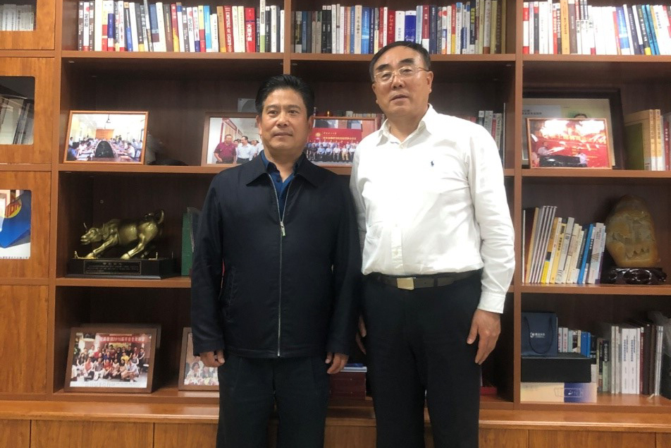 中国国际贸易促进委员会副会长张慎峰来访老王论坛
